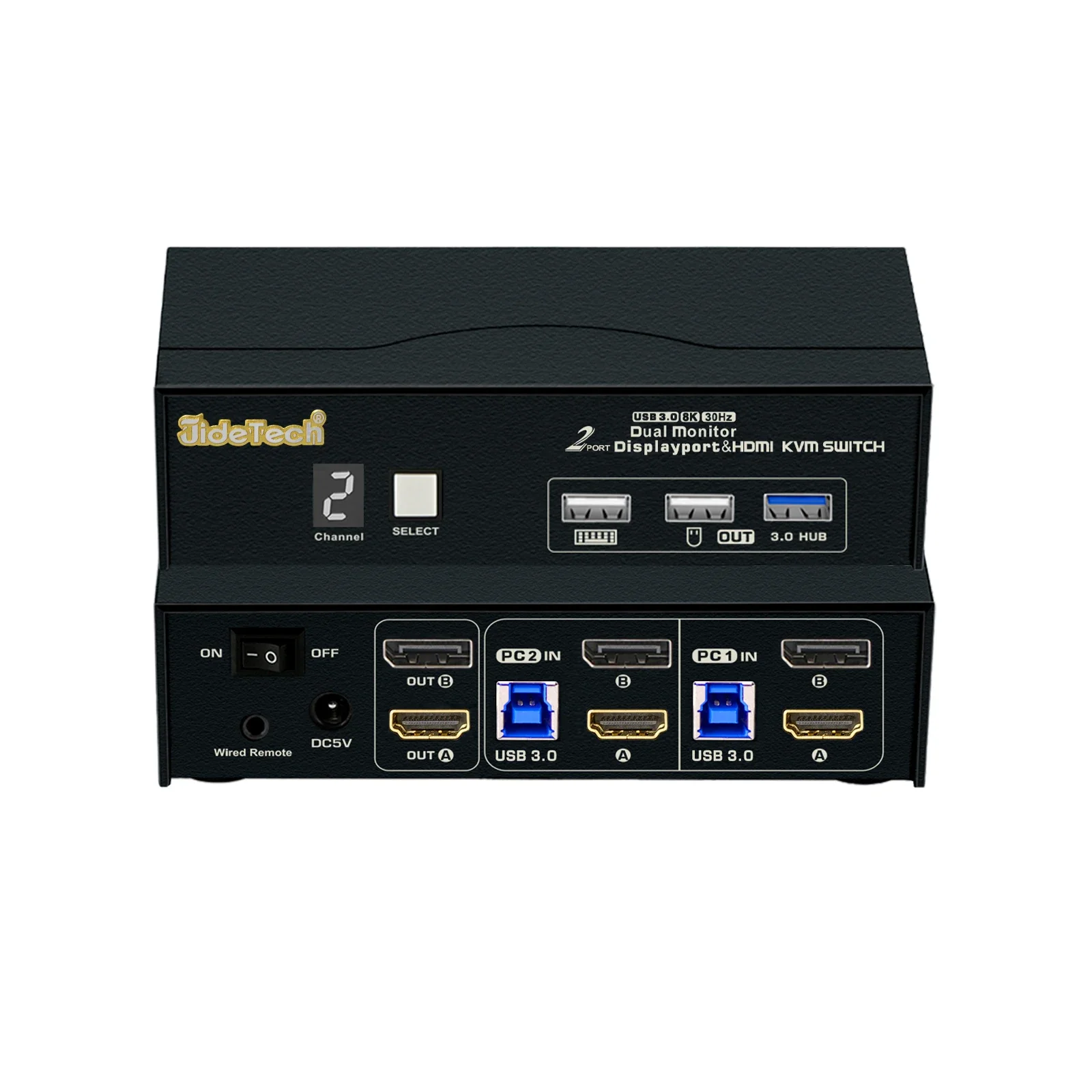Kvm Switch Dual Monitor - В наличии: KVM-переключатель JideTech на 2