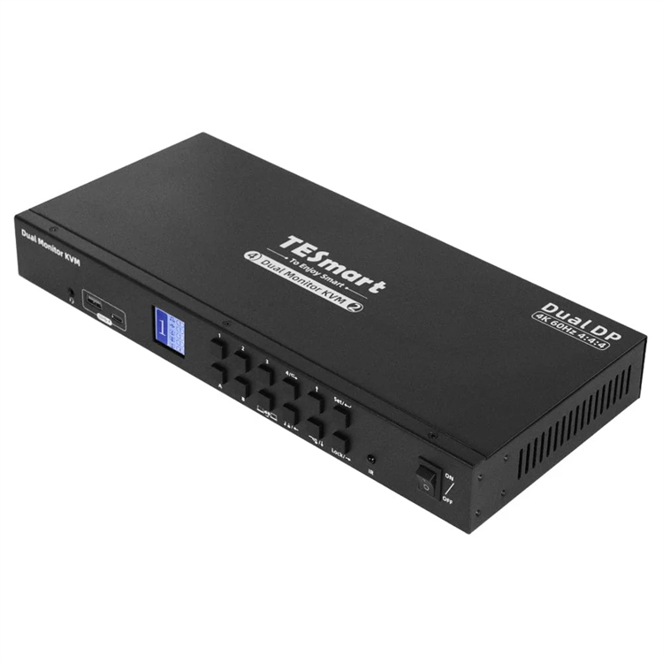Kvm Switch Dual Monitor - 4-портовый комплект KVM-переключателя с двумя мониторами