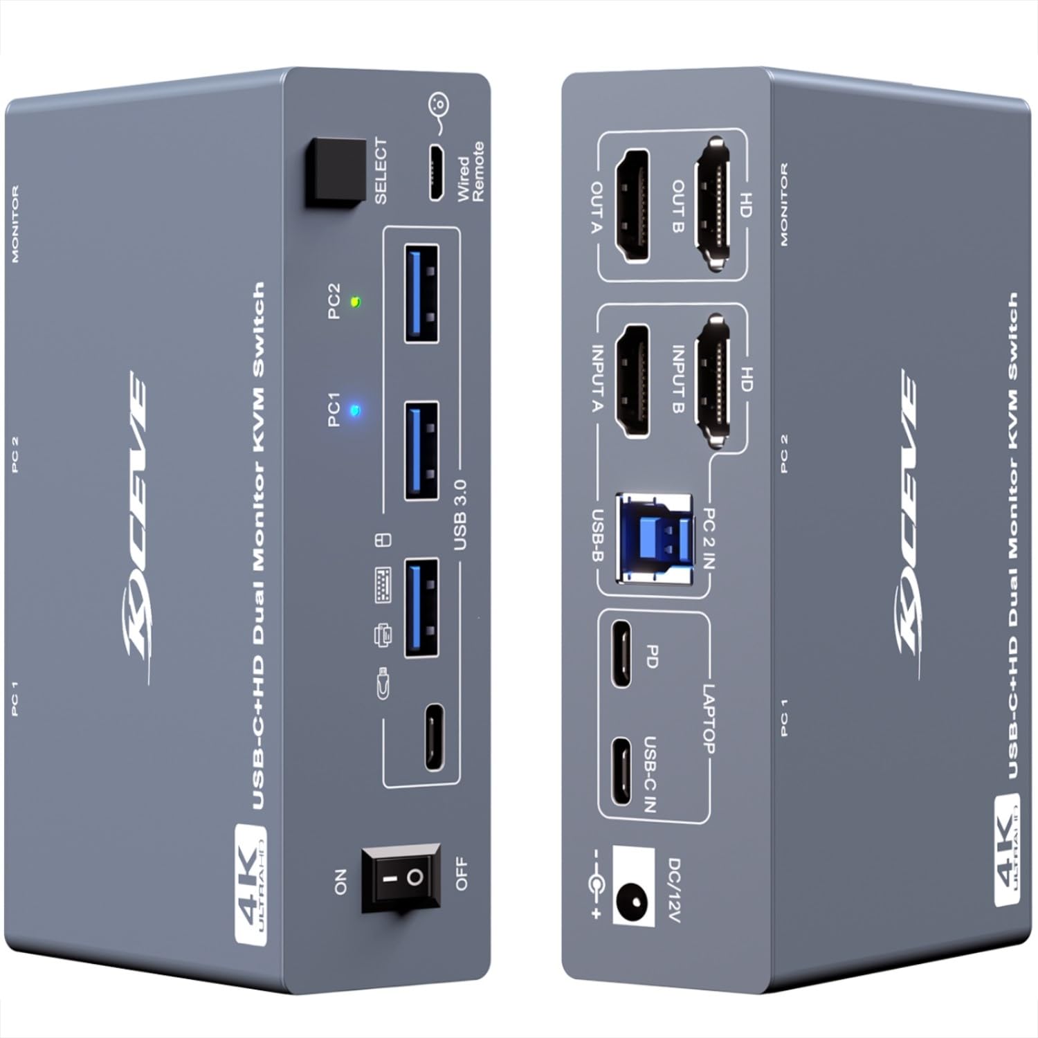 KVM-переключатель для 2 монито – обзор и цена Kvm Switch Dual Monitor