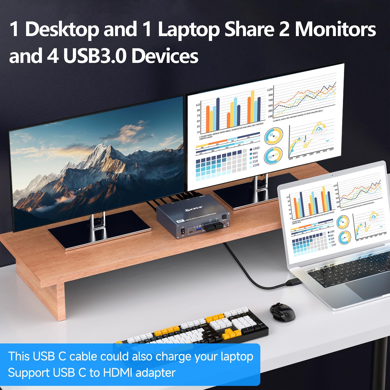 KVM-переключатель для 2 монито – обзор и цена Kvm Switch Dual Monitor