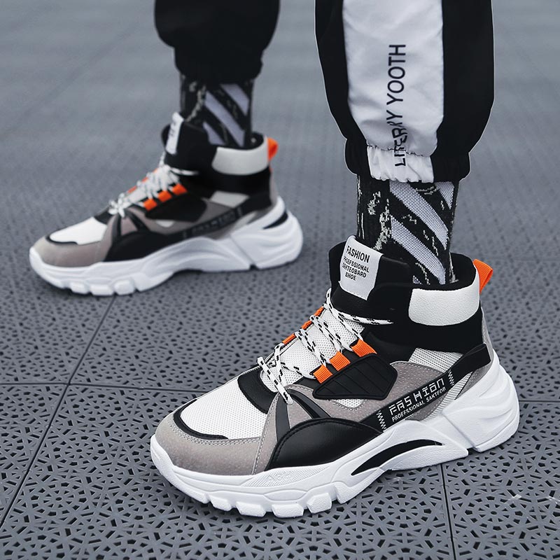 Кроссовки Hightop мужские, спо – обзор и цена Tech Office Wear Men