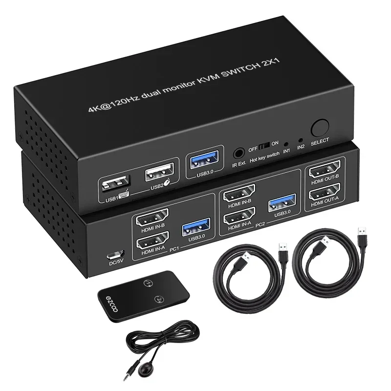 В наличии: KVM-переключатель H – обзор и цена Kvm Switch Dual Monitor