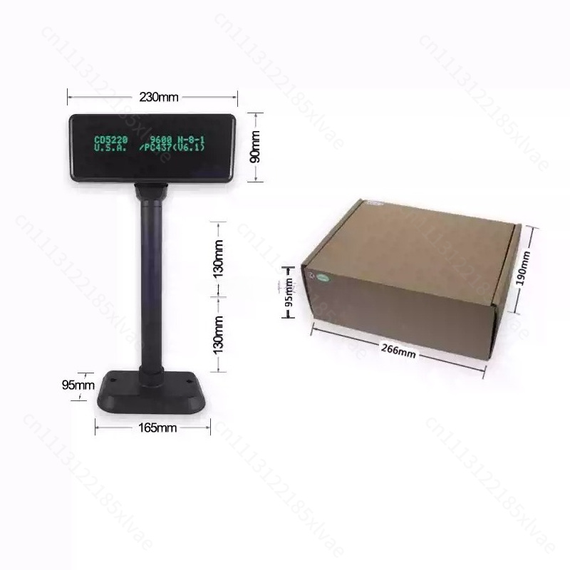 Двухцветный (черно-белый) USB- – обзор и цена Pole Display Customer