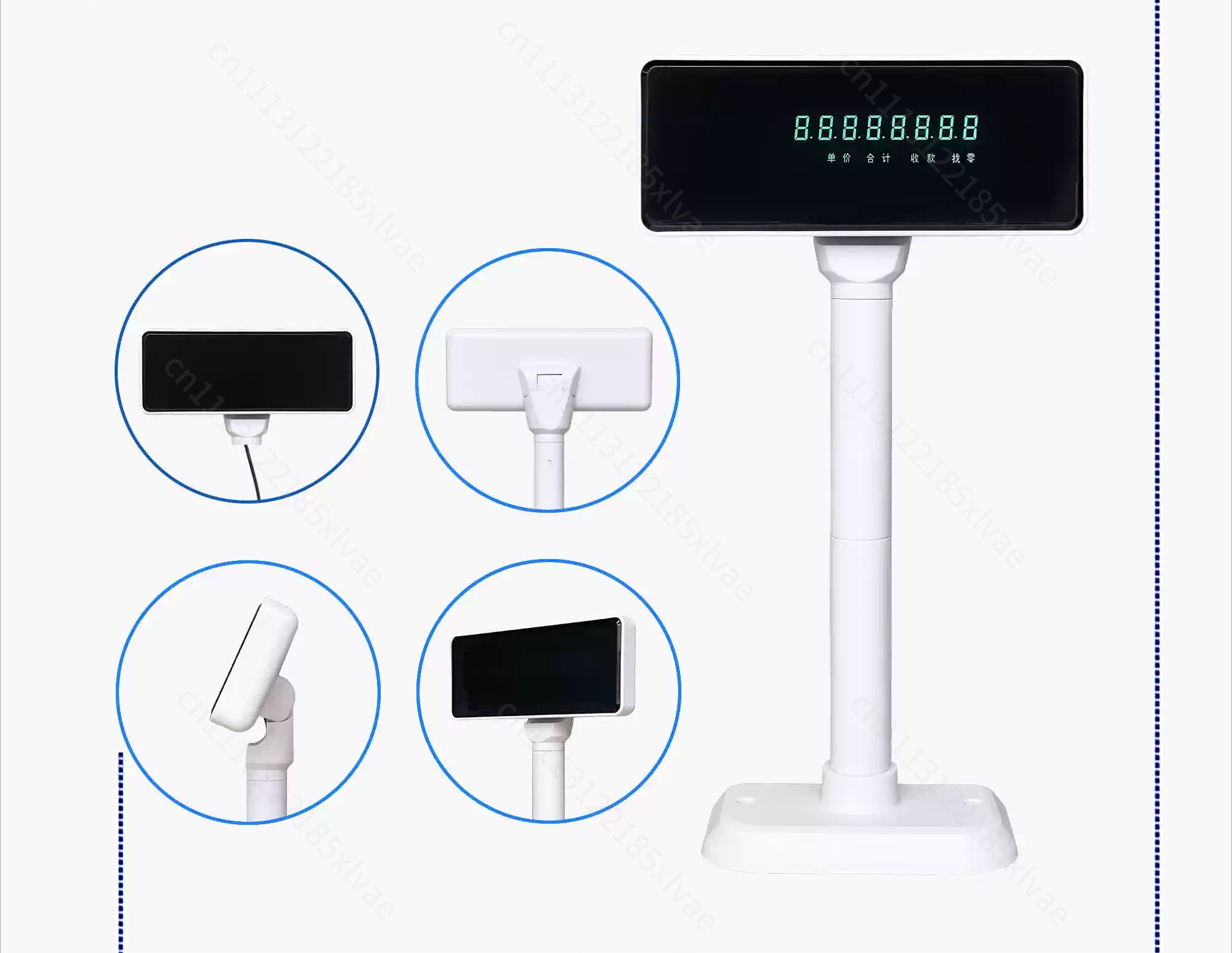 Двухцветный (черно-белый) USB- – обзор и цена Pole Display Customer